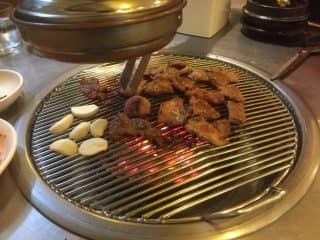 ソープランドのメッカ＠ホイクワンにある韓国式焼肉のお店でマッコリ